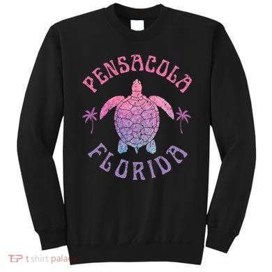 Pensacola Florida Beach Sea Turtle Summer Vacation Sweatshirt