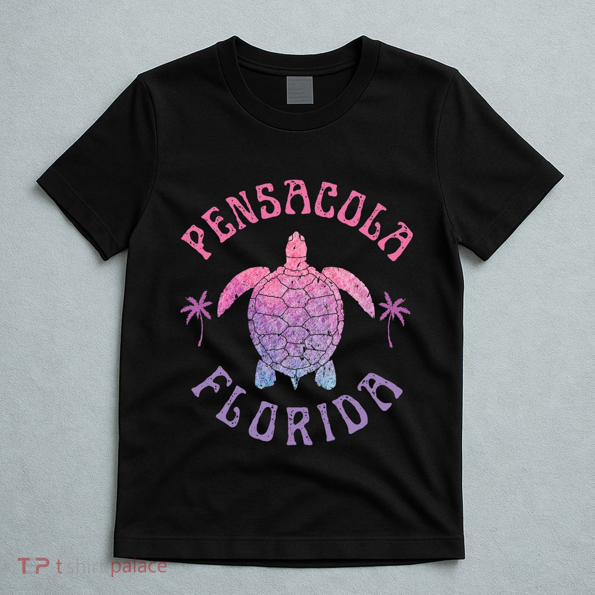 Pensacola Florida Beach Sea Turtle Summer Vacation T-Shirt