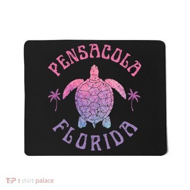 Pensacola Florida Beach Sea Turtle Summer Vacation Mousepad