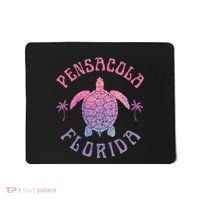 Pensacola Florida Beach Sea Turtle Summer Vacation Mousepad thumb 0