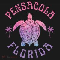Pensacola Florida Beach Sea Turtle Summer Vacation Mousepad thumb 1