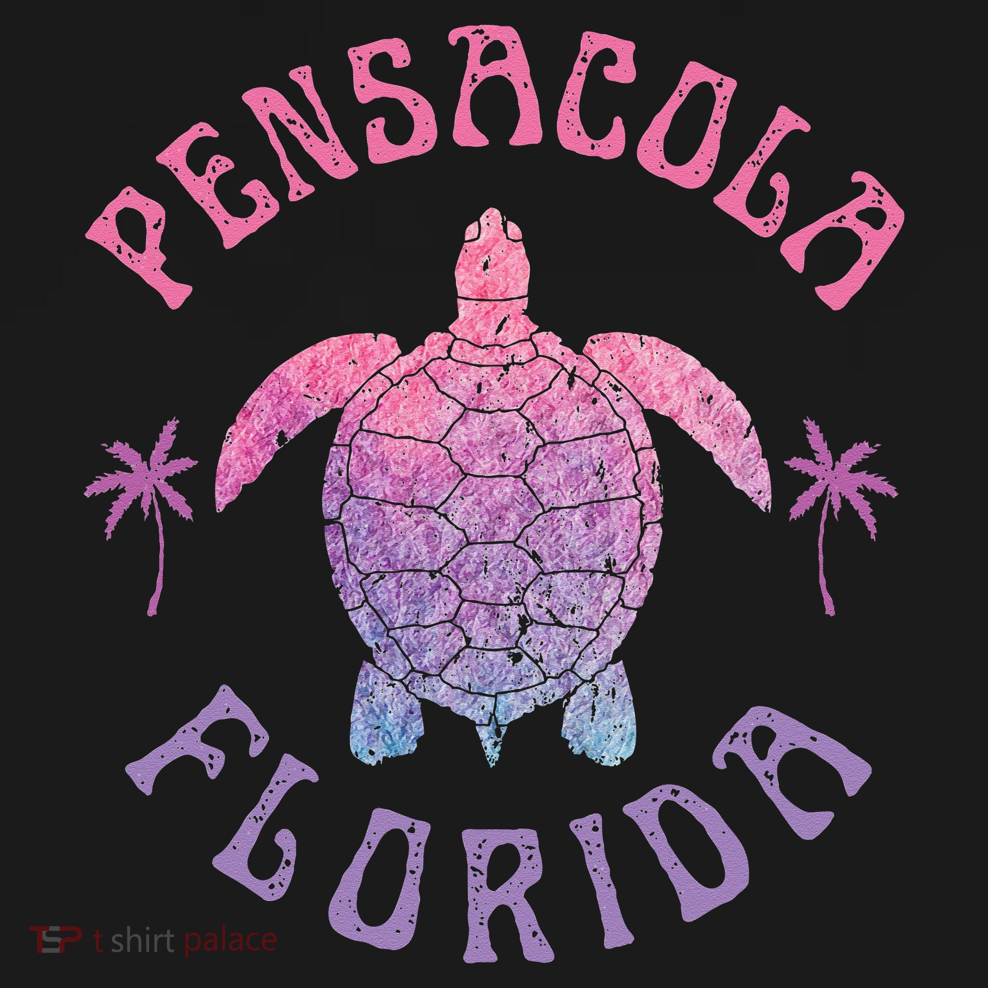 Pensacola Florida Beach Sea Turtle Summer Vacation Mousepad