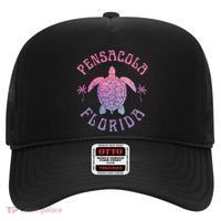 Pensacola Florida Beach Sea Turtle Summer Vacation Hat thumb 0