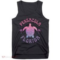 Pensacola Florida Beach Sea Turtle Summer Vacation Tank Top thumb 0