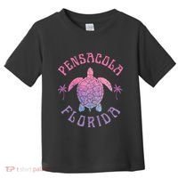 Pensacola Florida Beach Sea Turtle Summer Vacation Toddler T-Shirt thumb 0