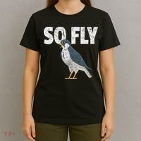 Peregrine Falcon Bird, Birdwatcher Vintage T-Shirt thumb 4