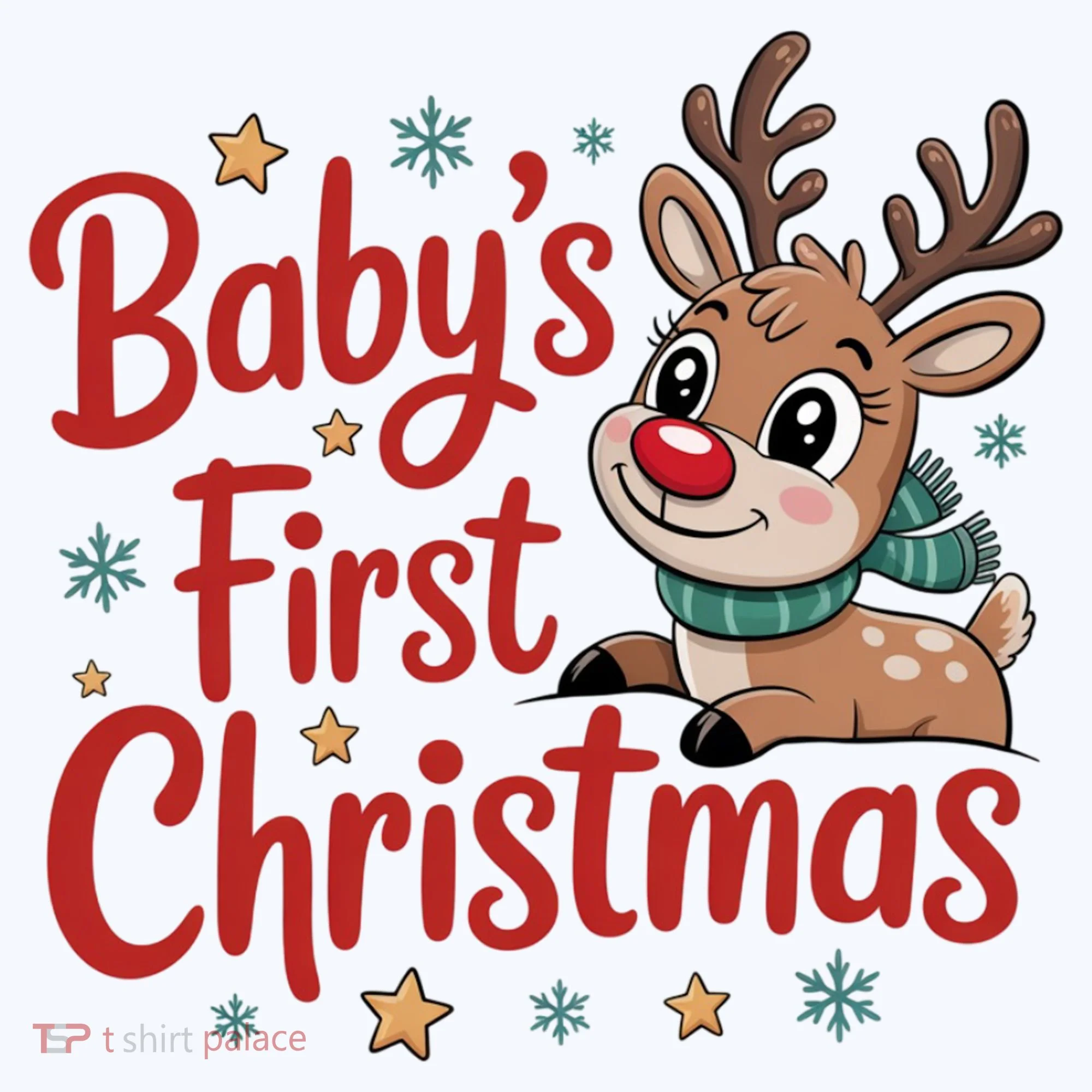 Personalized First Christmas Custom Name Text Doggie Tank