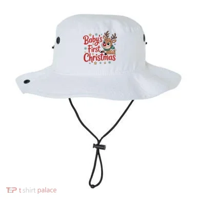 Personalized First Christmas Custom Name Text Bucket Hat