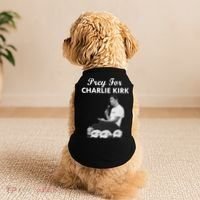 Pray For Charlie Kirk Rest In Peace Support Tribute Doggie Tank thumb 2