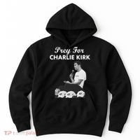 Pray For Charlie Kirk Rest In Peace Support Tribute Hoodie thumb 0