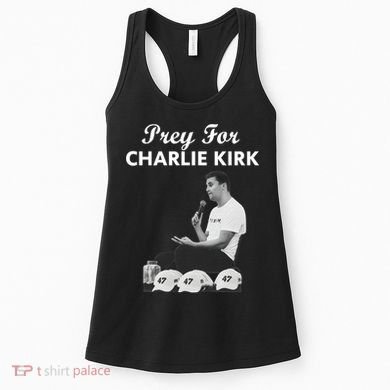 Pray For Charlie Kirk Rest In Peace Support Tribute Women's Tank Top