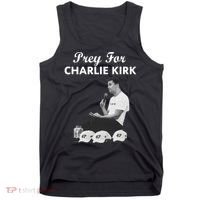 Pray For Charlie Kirk Rest In Peace Support Tribute Tank Top thumb 0