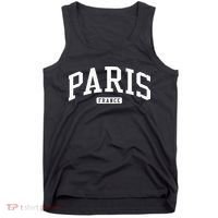Paris France College Tank Top thumb 0