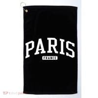 Paris France College Golf Towel thumb 0