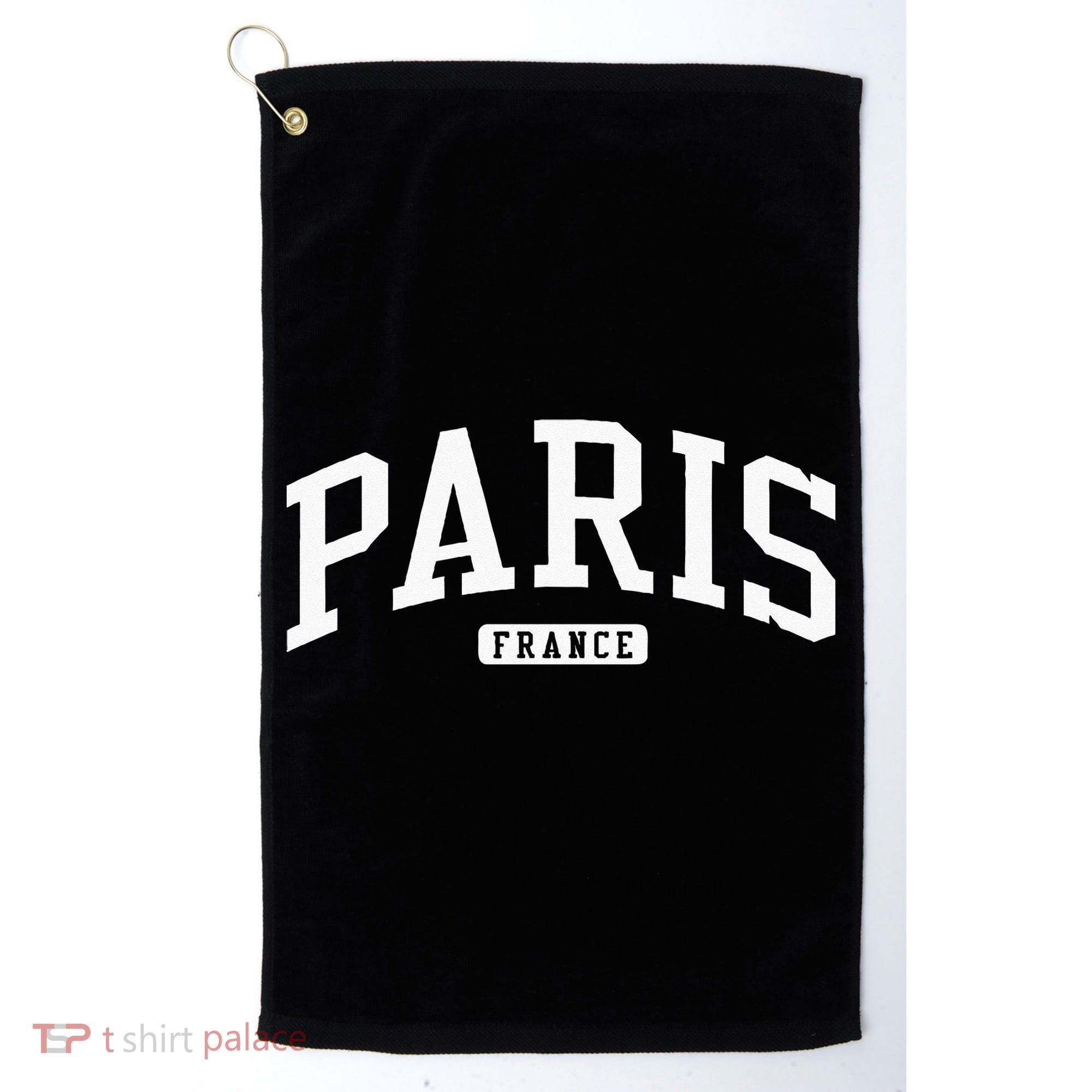 Paris France College Golf Towel