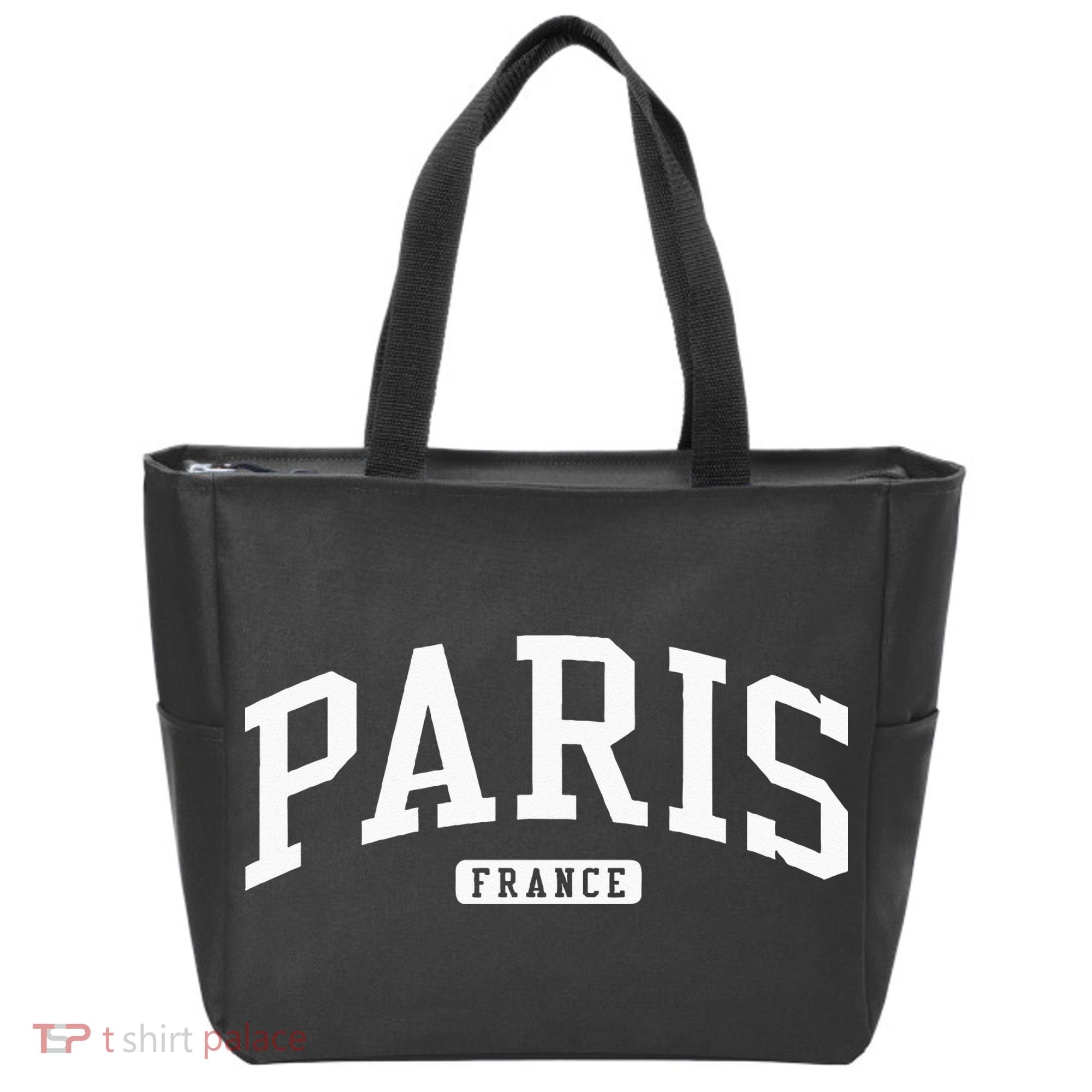 Paris France College Tote Bag