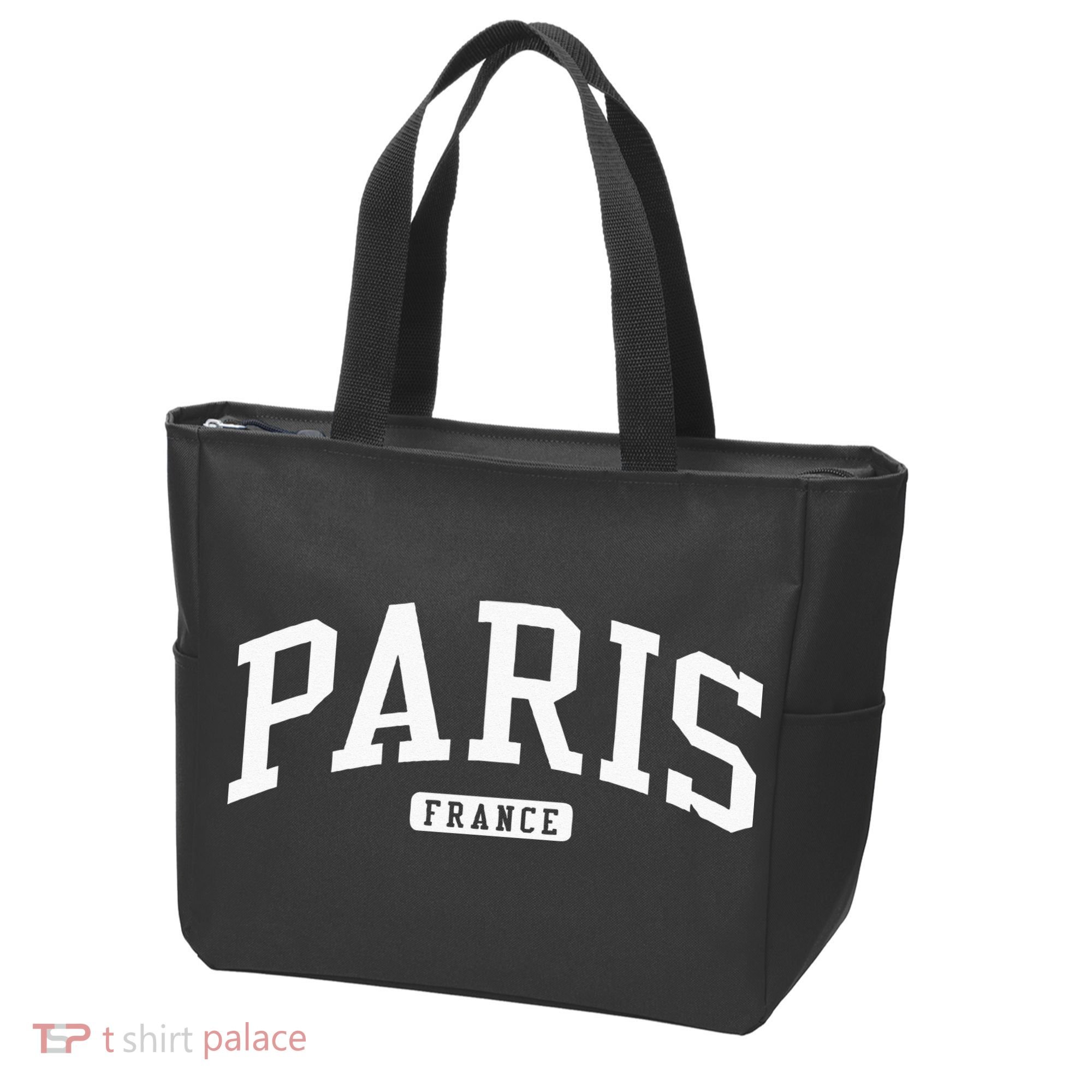Paris France College Tote Bag