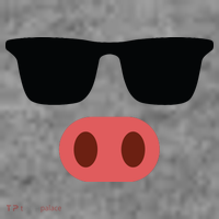 Pig Face Cool Sunglasses Cute Halloween Costume Toddler Hoodie thumb 2