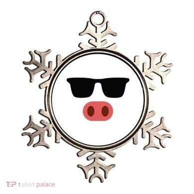 Pig Face Cool Sunglasses Cute Halloween Costume Ornament