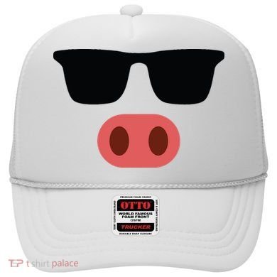Pig Face Cool Sunglasses Cute Halloween Costume Hat