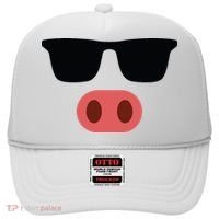 Pig Face Cool Sunglasses Cute Halloween Costume Hat thumb 0
