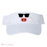 Pig Face Cool Sunglasses Cute Halloween Costume Visor thumb 0