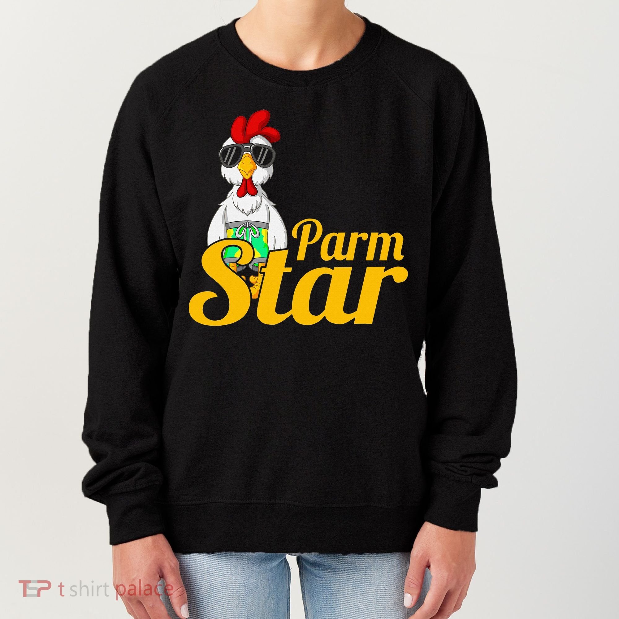 Parmstar Funny Chicken Parm Parmigiana Women's Sweatshirt