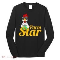 Parmstar Funny Chicken Parm Parmigiana Long Sleeve Shirt thumb 0