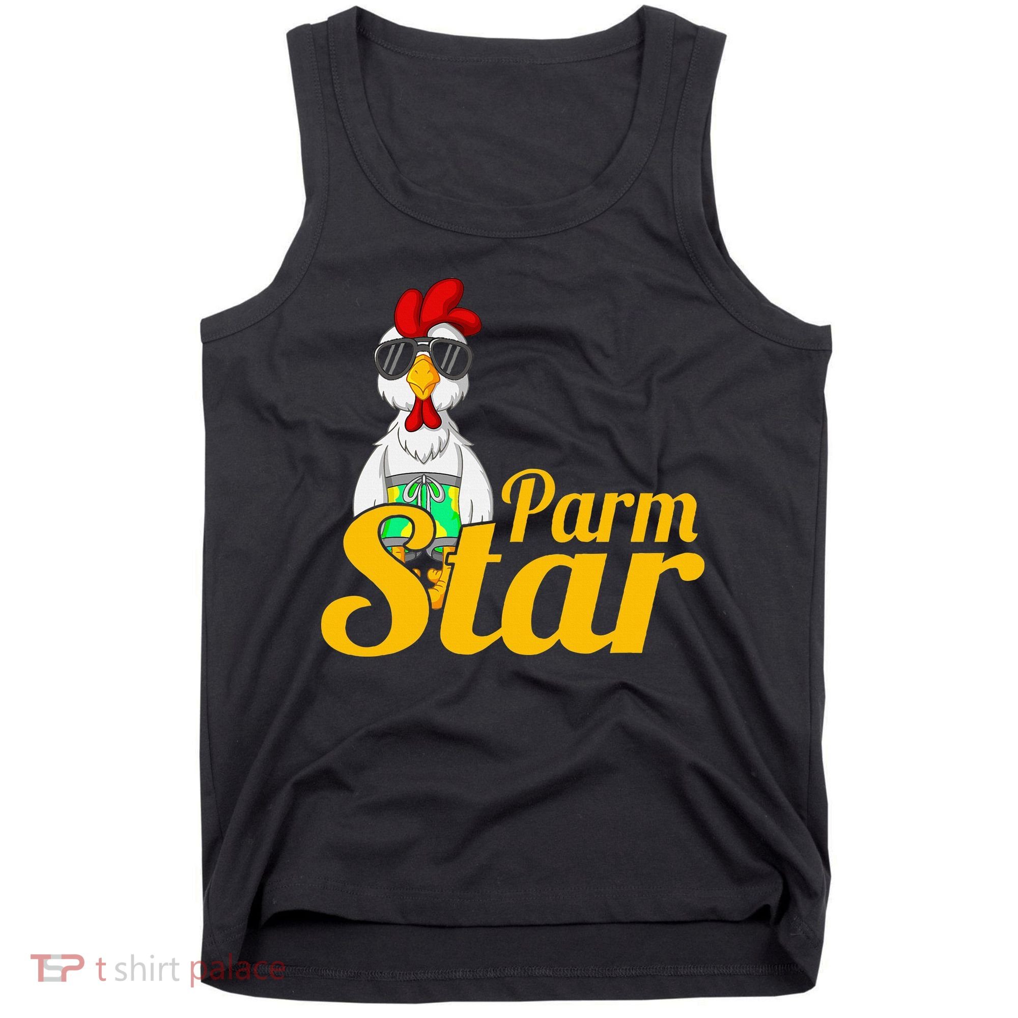 Parmstar Funny Chicken Parm Parmigiana Tank Top