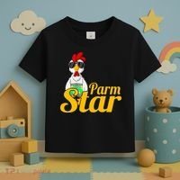 Parmstar Funny Chicken Parm Parmigiana Toddler T-Shirt thumb 3
