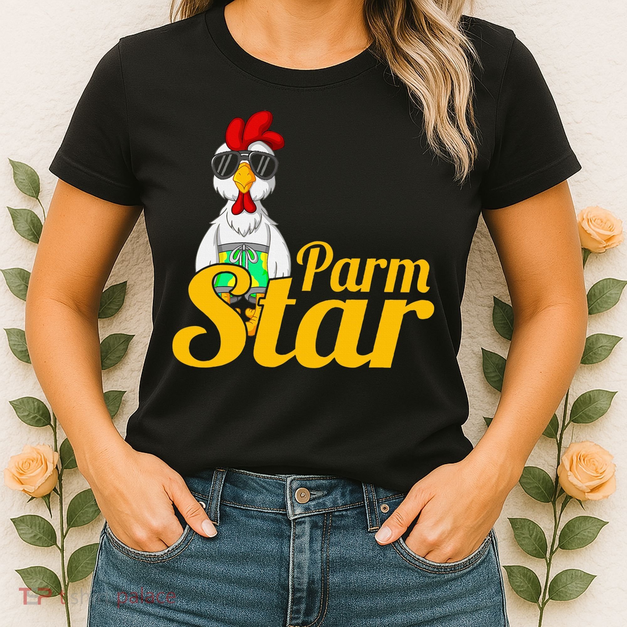Parmstar Funny Chicken Parm Parmigiana Women's T-Shirt