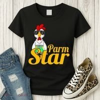 Parmstar Funny Chicken Parm Parmigiana Women's T-Shirt thumb 3