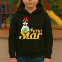 Parmstar Funny Chicken Parm Parmigiana Kids Hoodie thumb 3