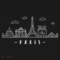 Paris France Capitalcity Skyline Eiffeltower Paris Lovers Women's Hoodie thumb 2