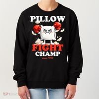 Pillow Fight Champ Women's Sweatshirt thumb 0