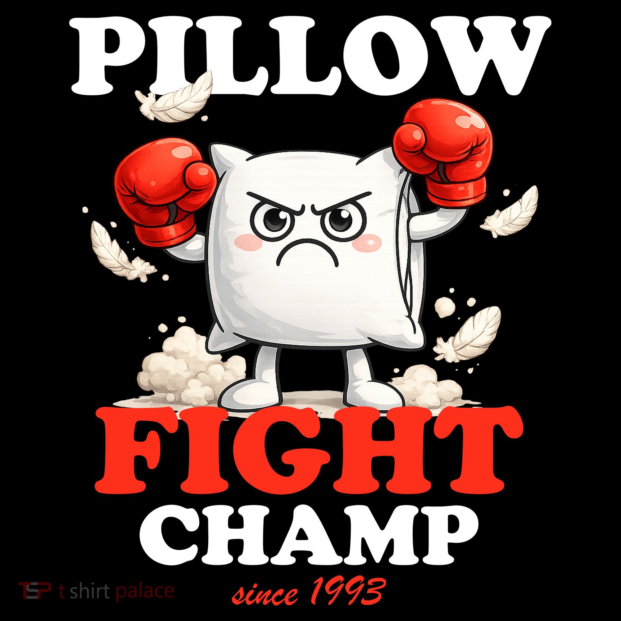 Pillow Fight Champ Coaster