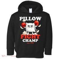 Pillow Fight Champ Toddler Hoodie thumb 0