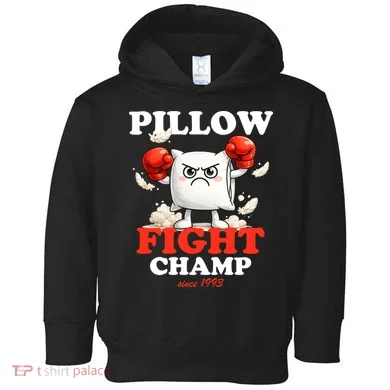 Pillow Fight Champ Toddler Hoodie
