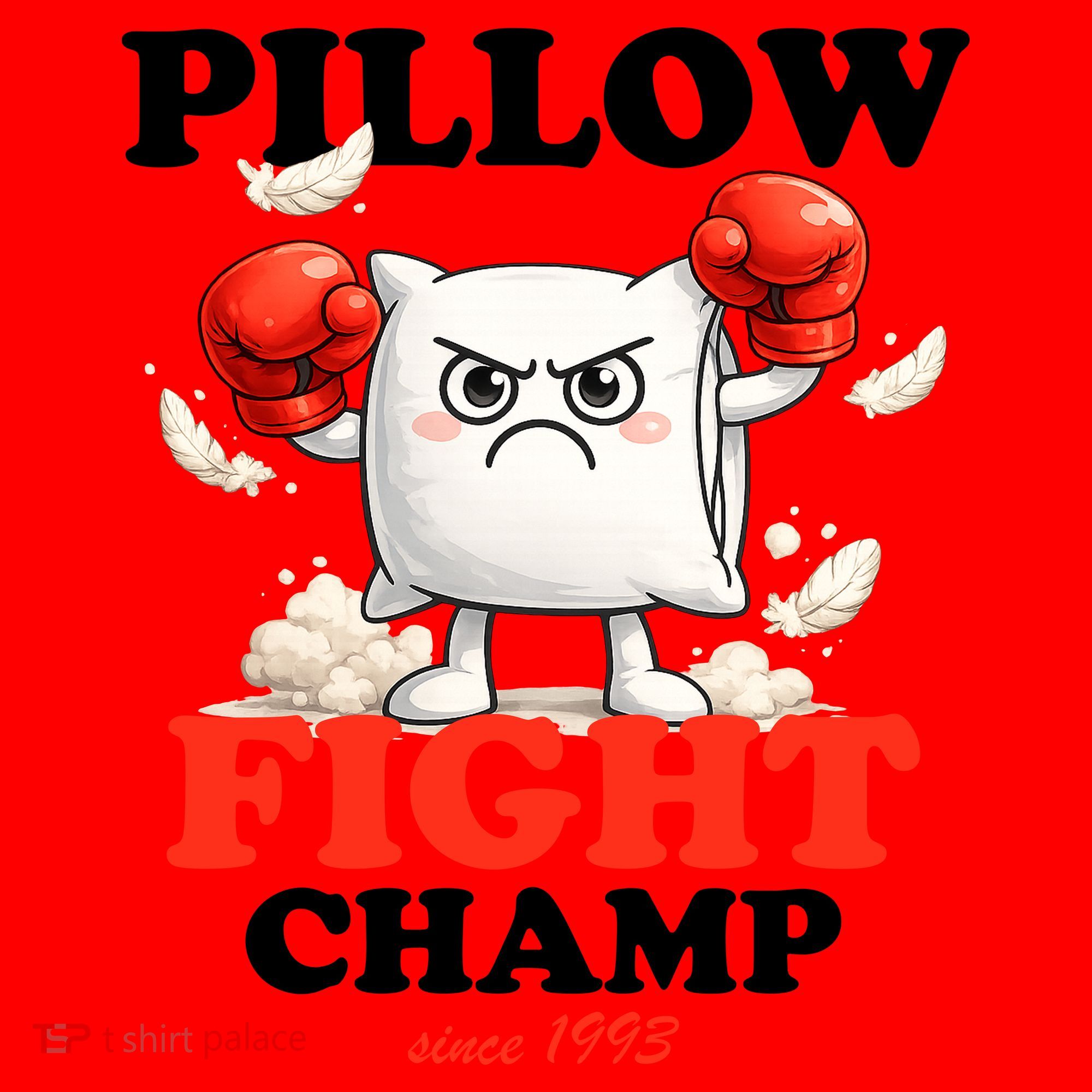 Pillow Fight Champ Santa Hat