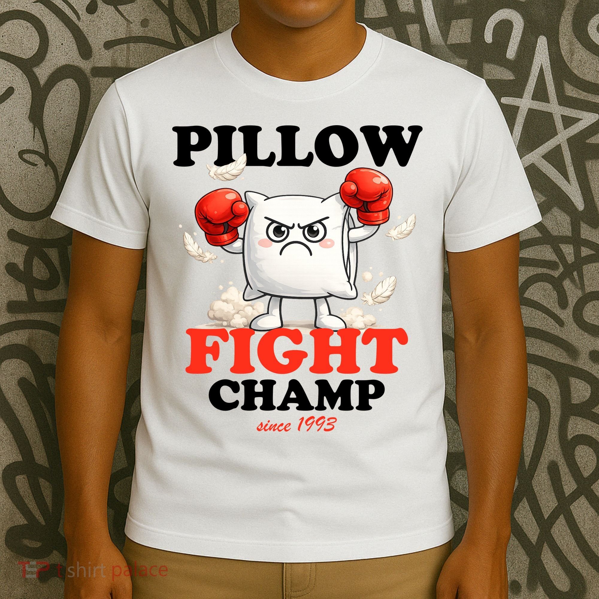 Pillow Fight Champ T-Shirt