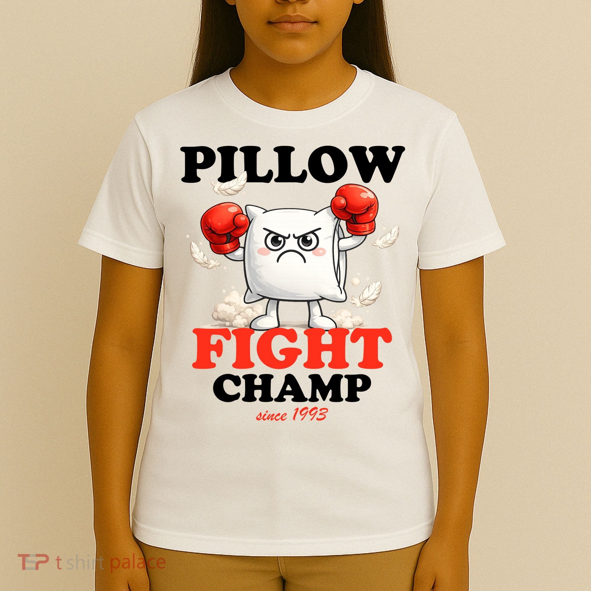 Pillow Fight Champ T-Shirt