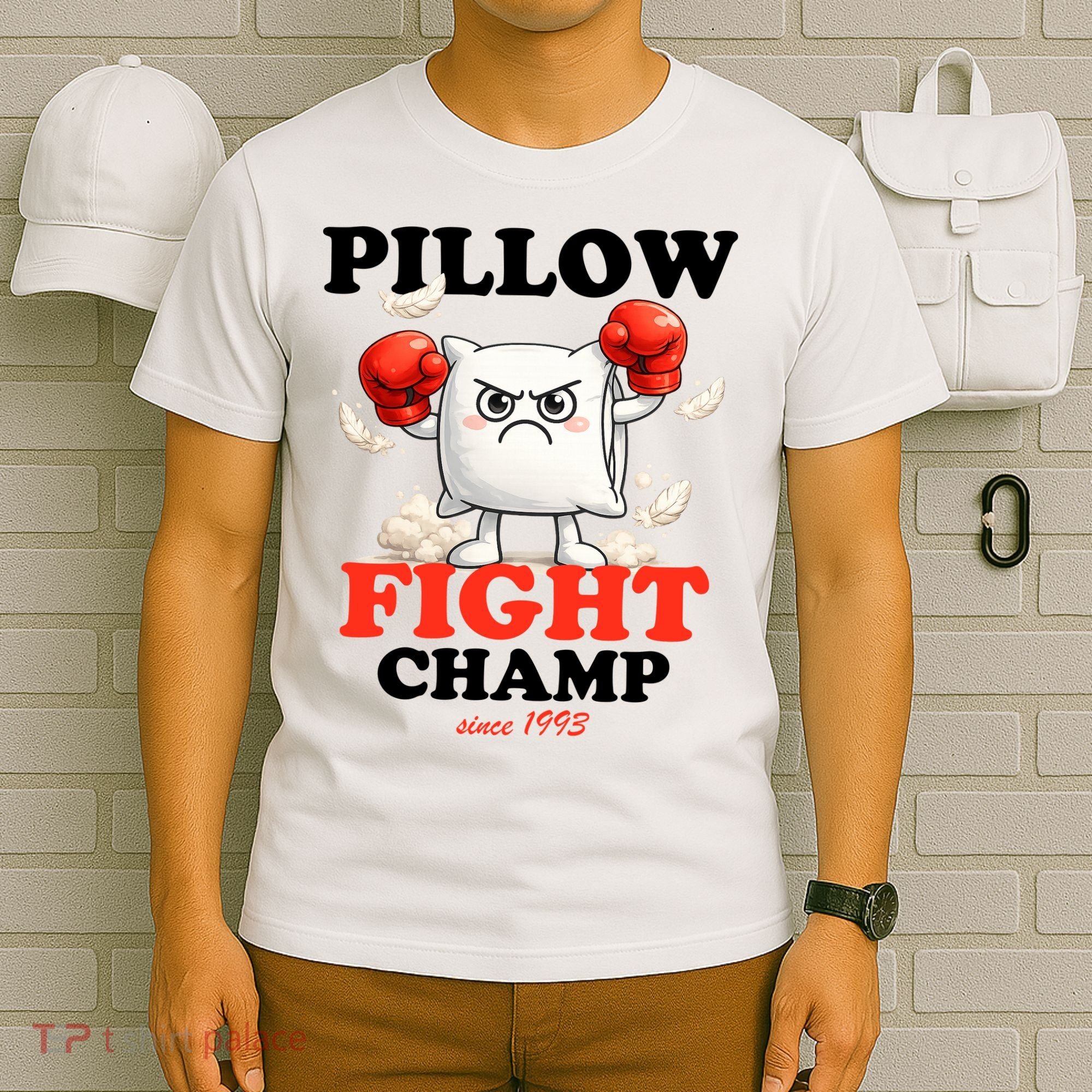 Pillow Fight Champ T-Shirt