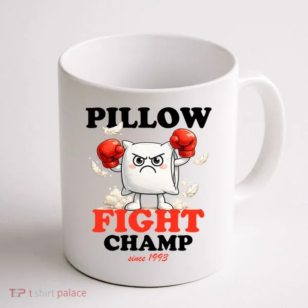 Pillow Fight Champ Coffee Mug