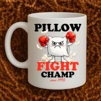 Pillow Fight Champ Coffee Mug thumb 2