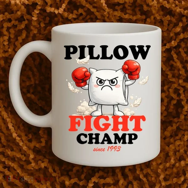 Pillow Fight Champ Coffee Mug