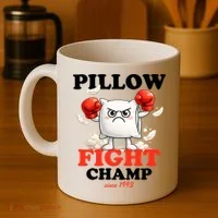 Pillow Fight Champ Coffee Mug thumb 4