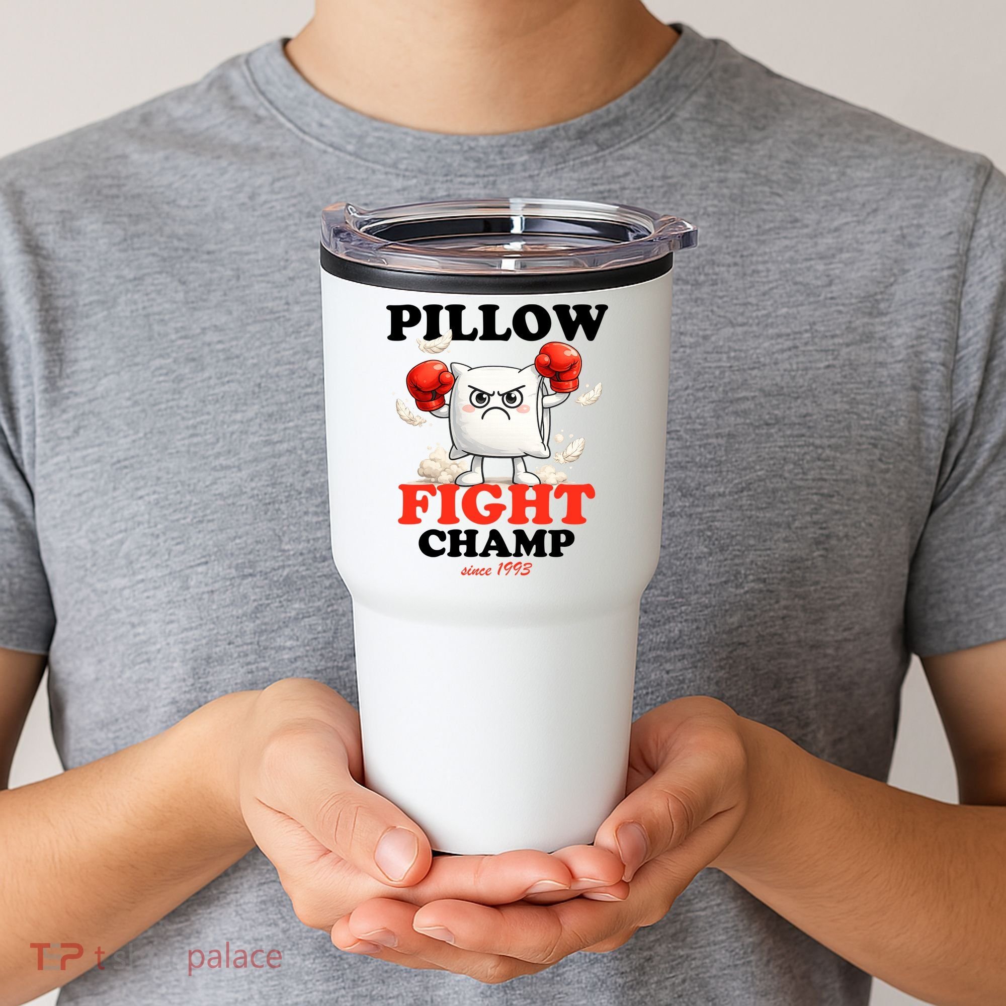 Pillow Fight Champ Tumbler