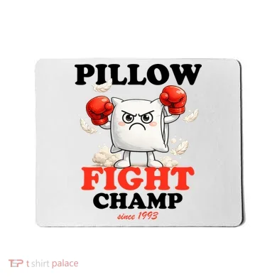 Pillow Fight Champ Mousepad