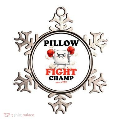 Pillow Fight Champ Ornament