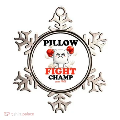 Pillow Fight Champ Ornament